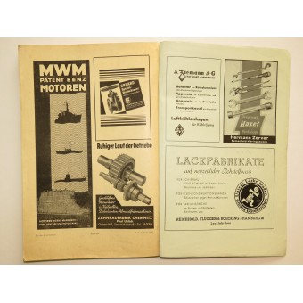 La revista naval - la revista para la Kriegsmarine. Rundschau Marina. Espenlaub militaria